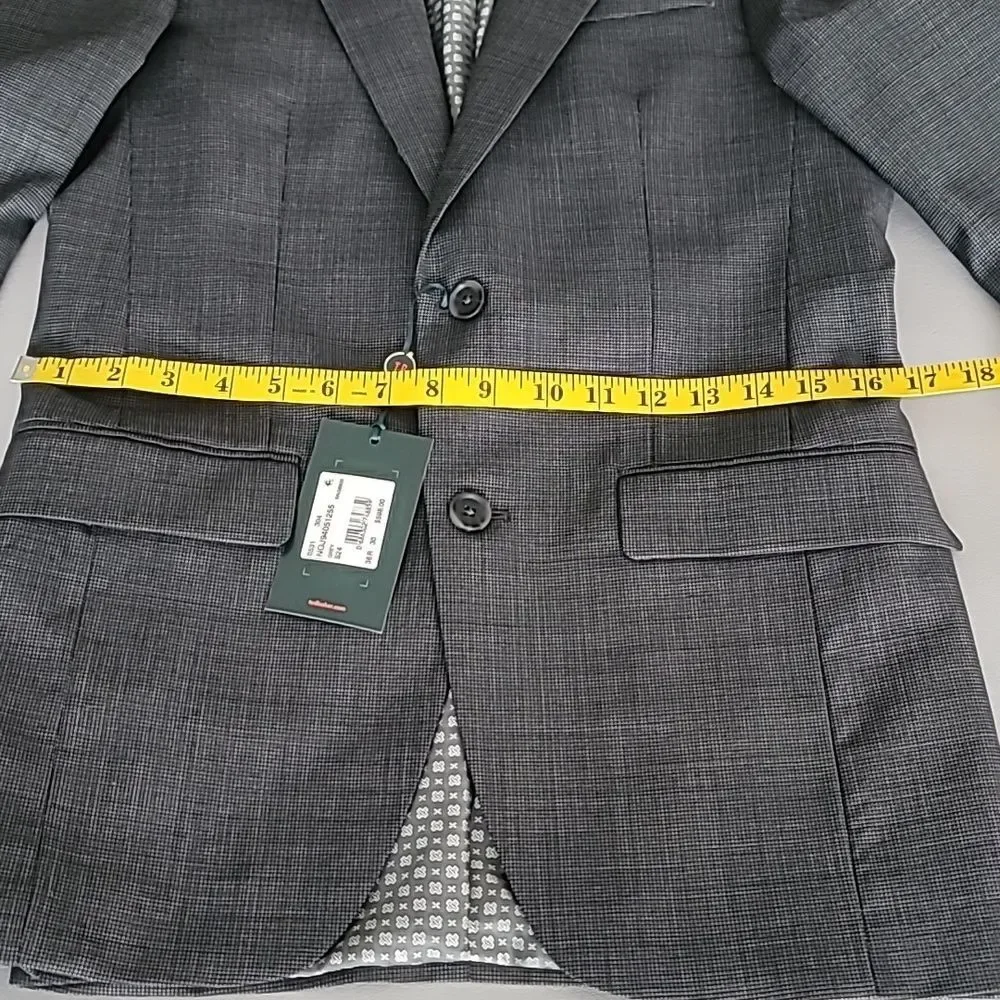 Ted Baker No Ordinary Joe Modern Fit Flat Front 2 Piece Suit 36R 30R
